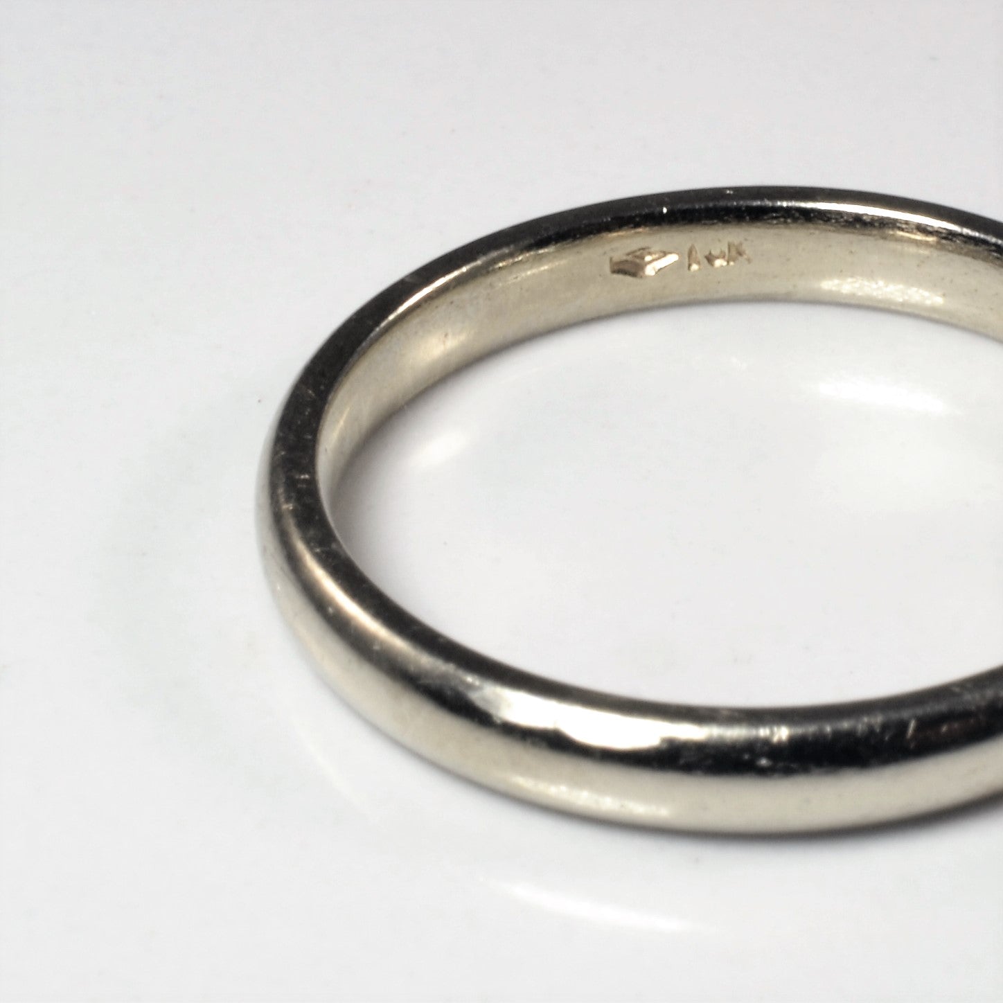 Classic White Gold Band | SZ 11 |