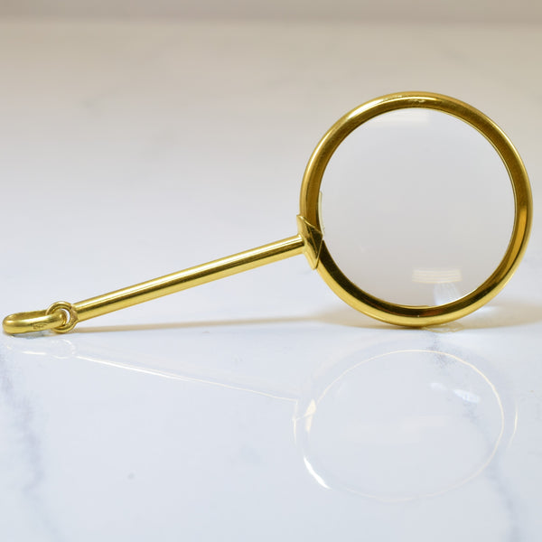 Mid Century Magnifying Glass Pendant | 10.00ct |