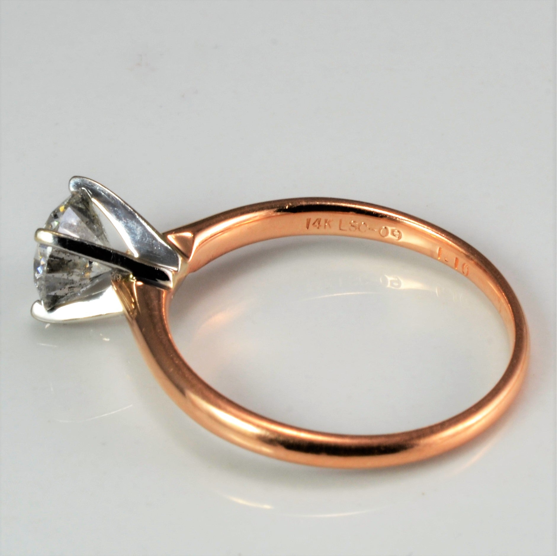 Solitaire Diamond Engagement Ring | 1.10 ct, SZ 7 |