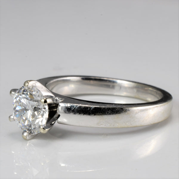 Six Prong Solitaire Diamond Engagement Ring | 1.01 ct, SZ 5 |