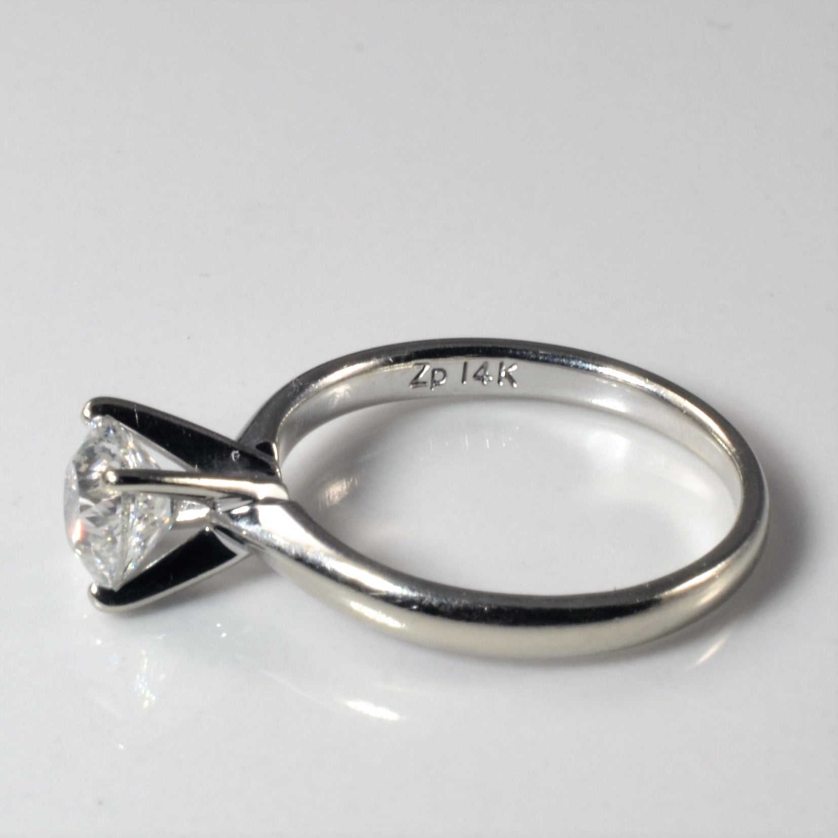 Classic Solitaire Diamond Engagement Ring | 0.93ct | SZ 5.25 |