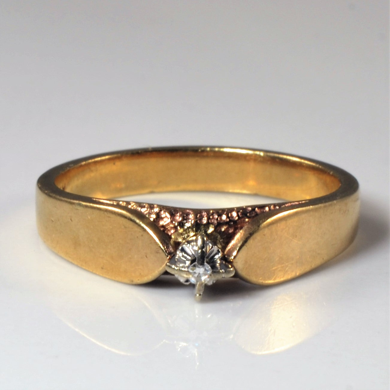 Solitaire Diamond Promise Ring | 0.01ct | SZ 6 |