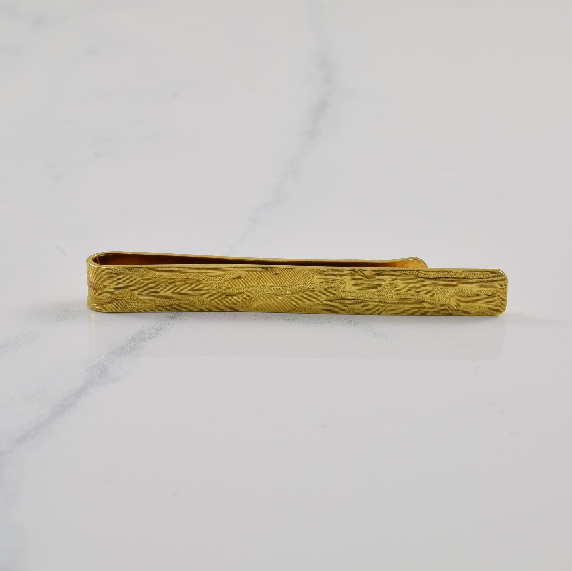 'Cartier' Gold Tie Clip