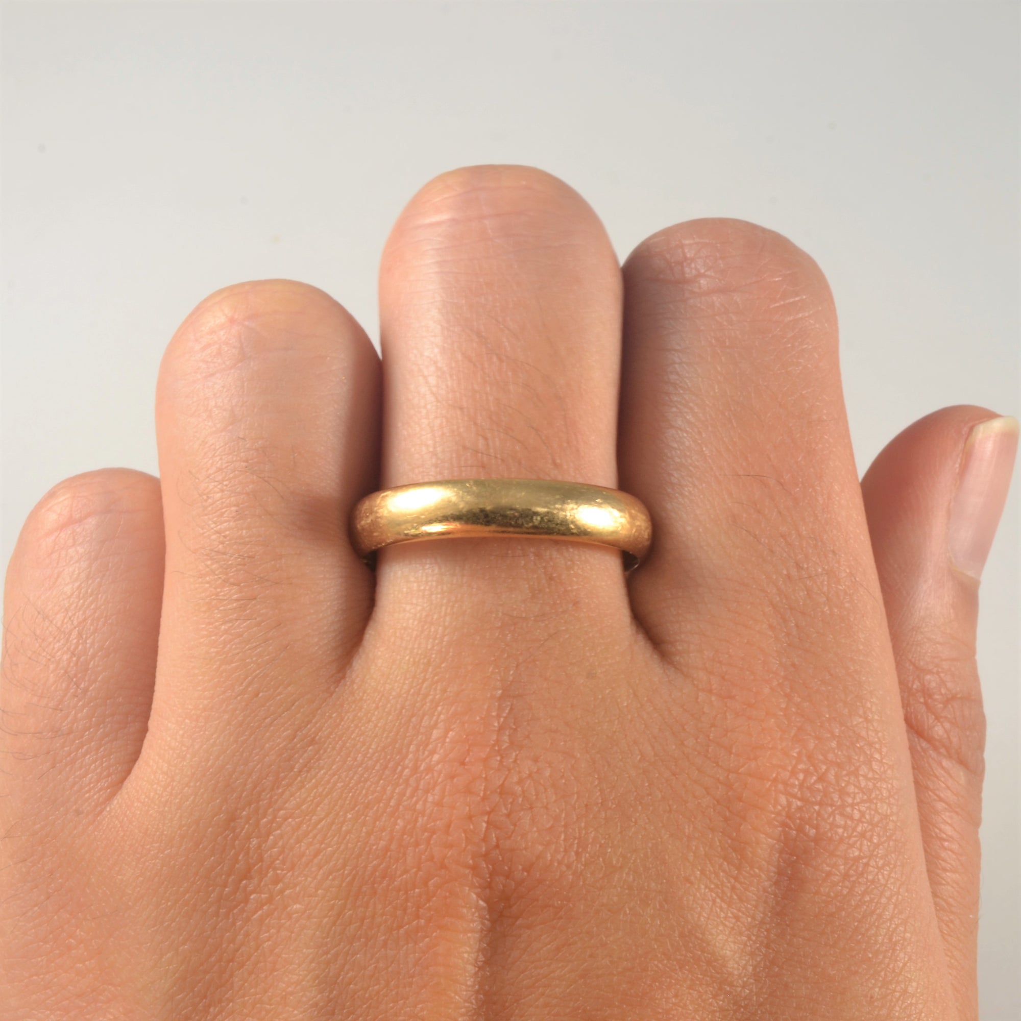 18k Yellow Gold Band | SZ 11.5 |