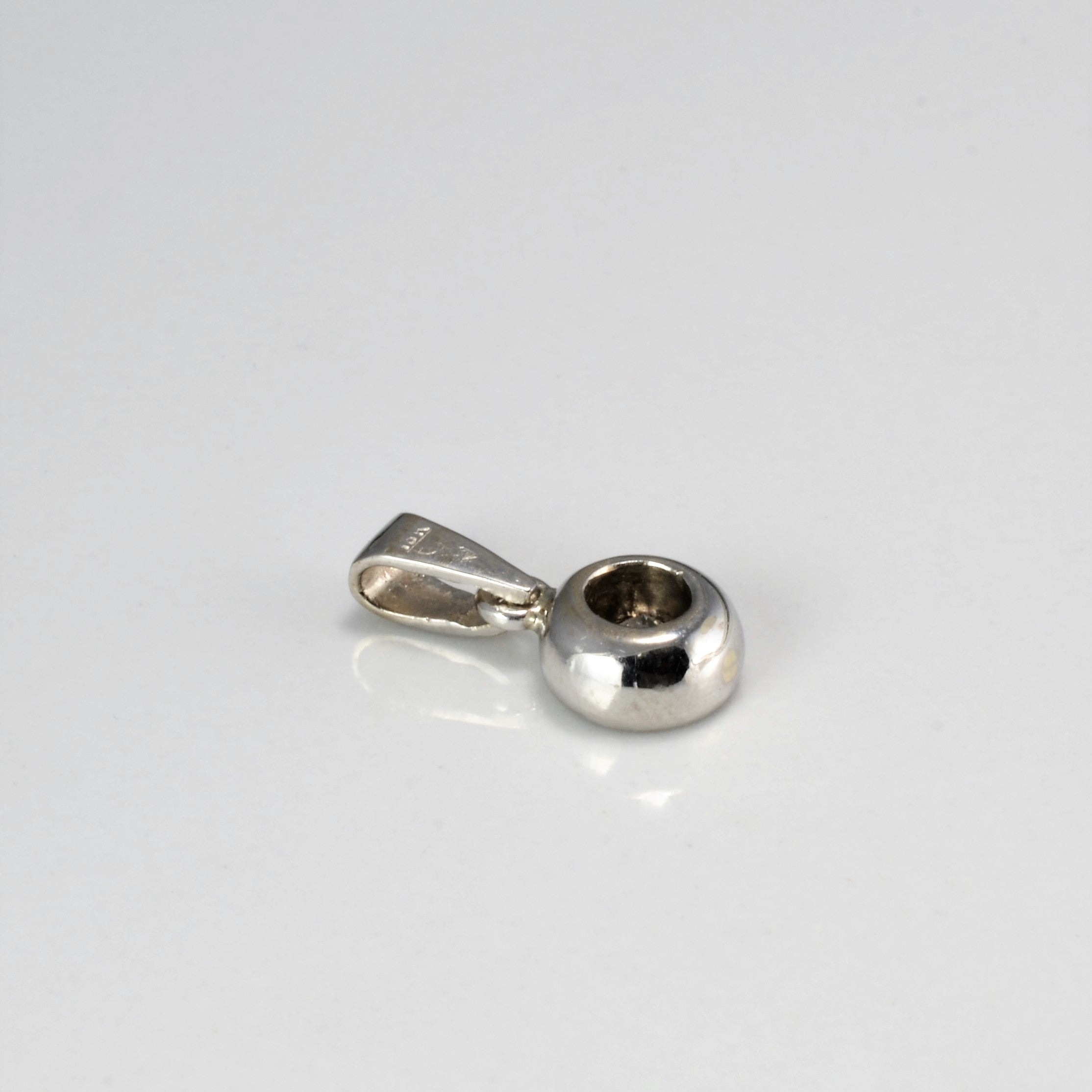 Bezel Set Diamond Drop Pendant | 0.38 ct |