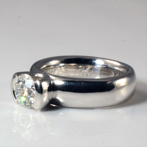 'Birks' Semi Bezel Set Diamond Ring | 0.68ct | SZ 3.5 |