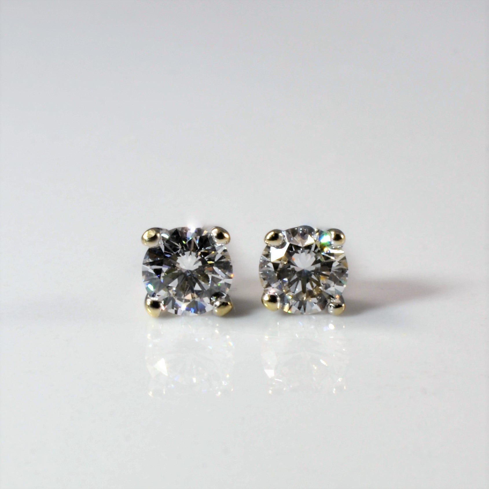GIA Certified Diamond Stud Earrings | 1.02ctw |