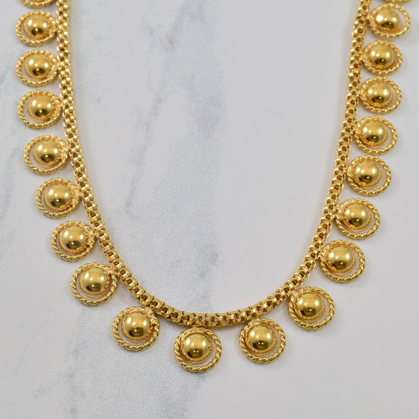 Ornate Choker Necklace | 15.5