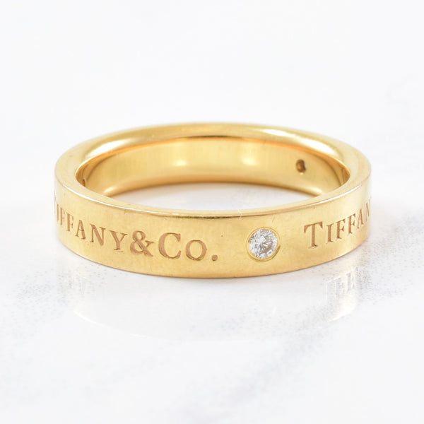 'Tiffany & Co.' Band Ring | 0.06ctw | SZ 5.75 |