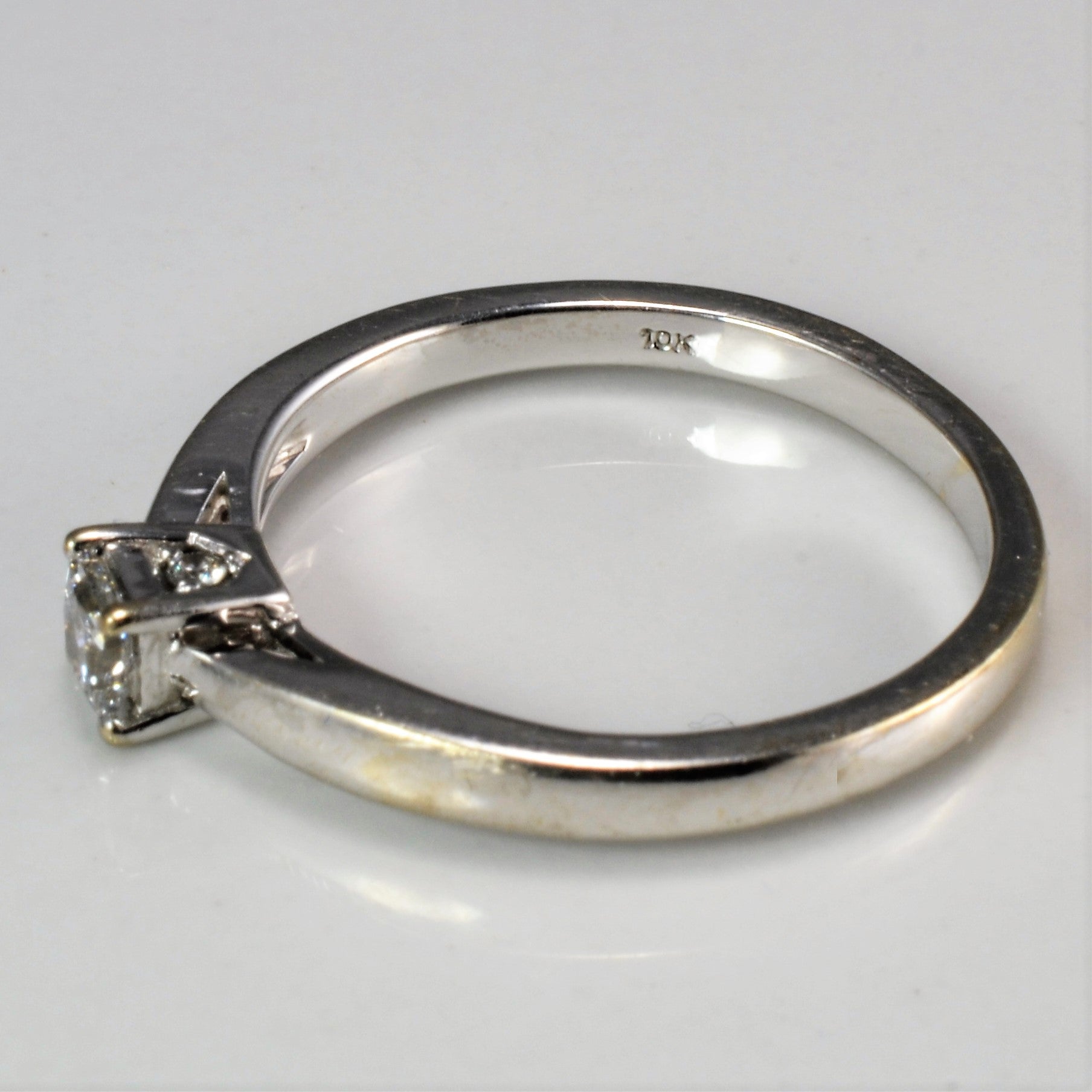 Prong Set Diamond Engagement Ring | 0.24 ctw, SZ 7.5 |