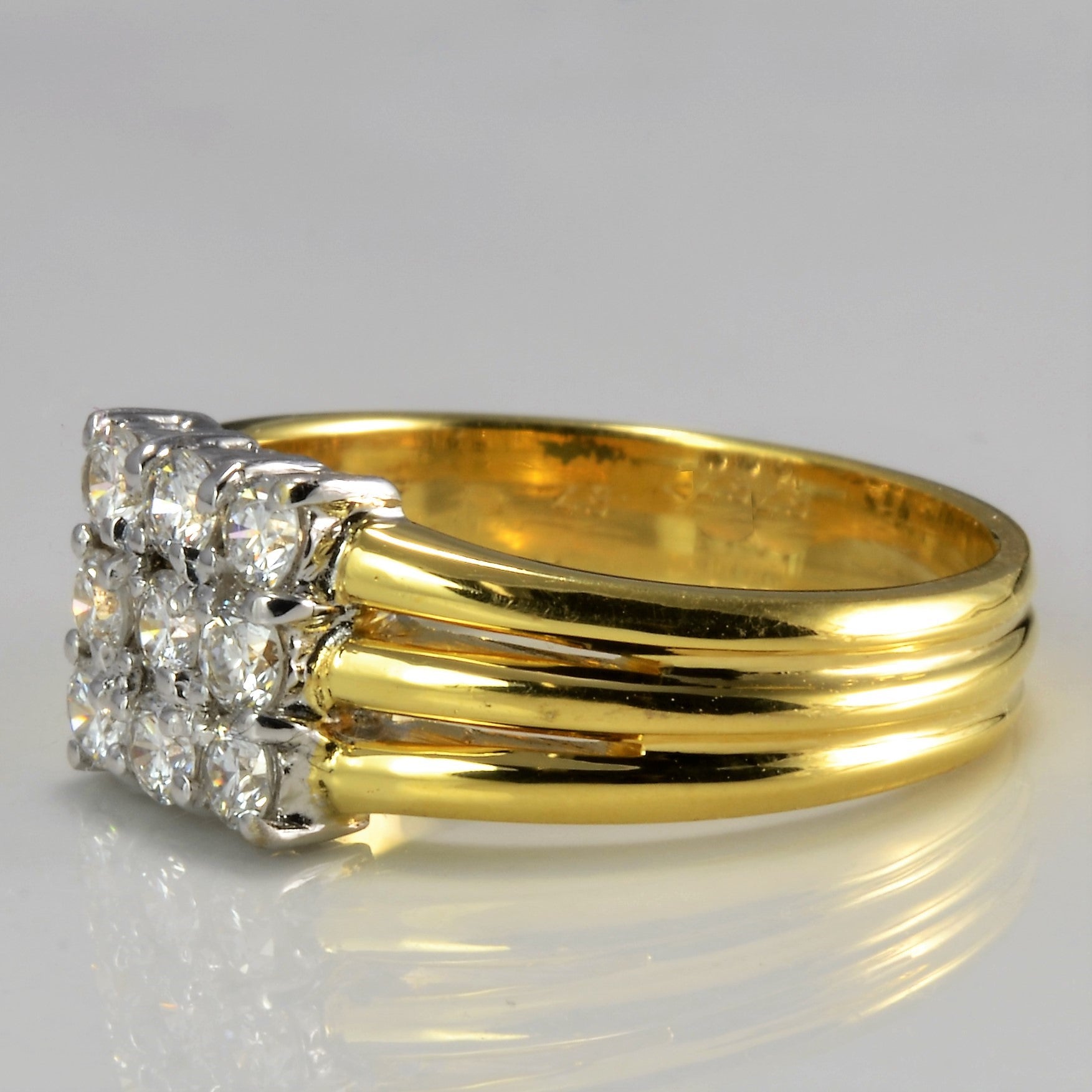Cluster Diamond Ladies Ring | 0.48 ctw, SZ 5.75 |