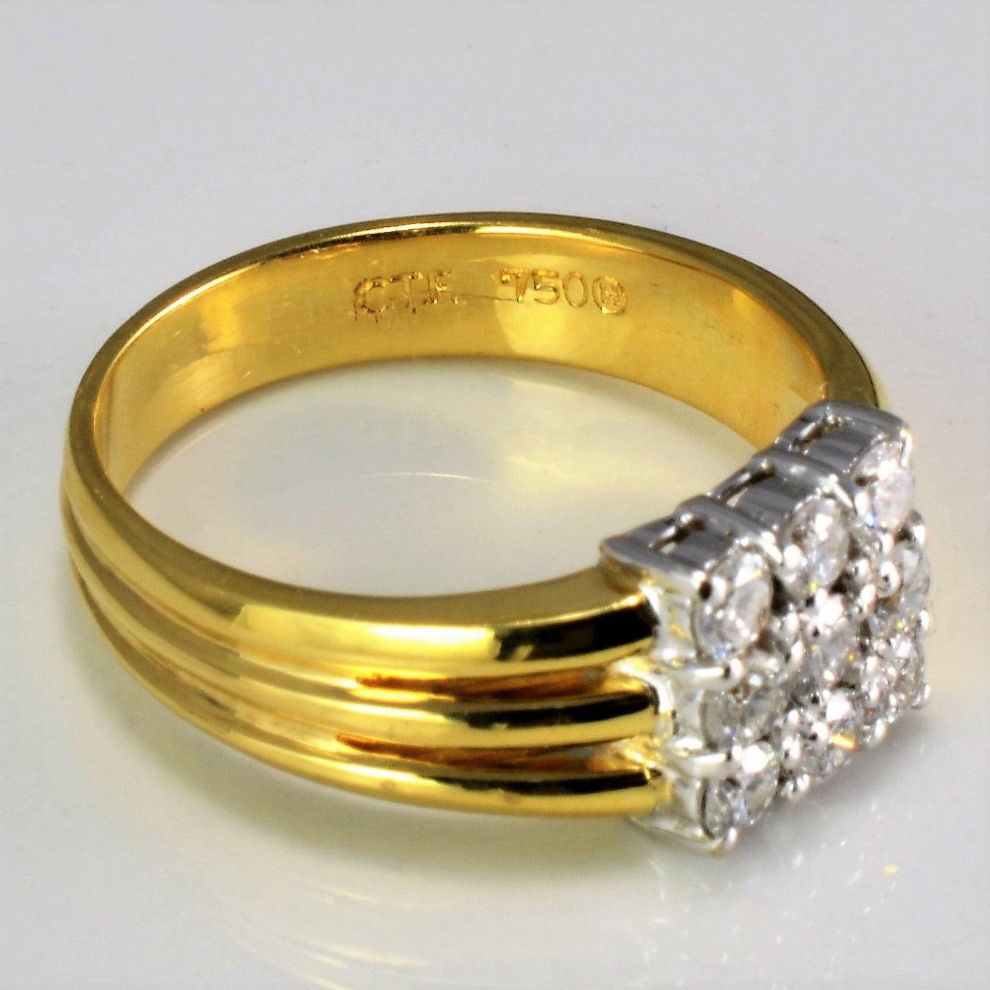 Cluster Diamond Ladies Ring | 0.48 ctw, SZ 5.75 |