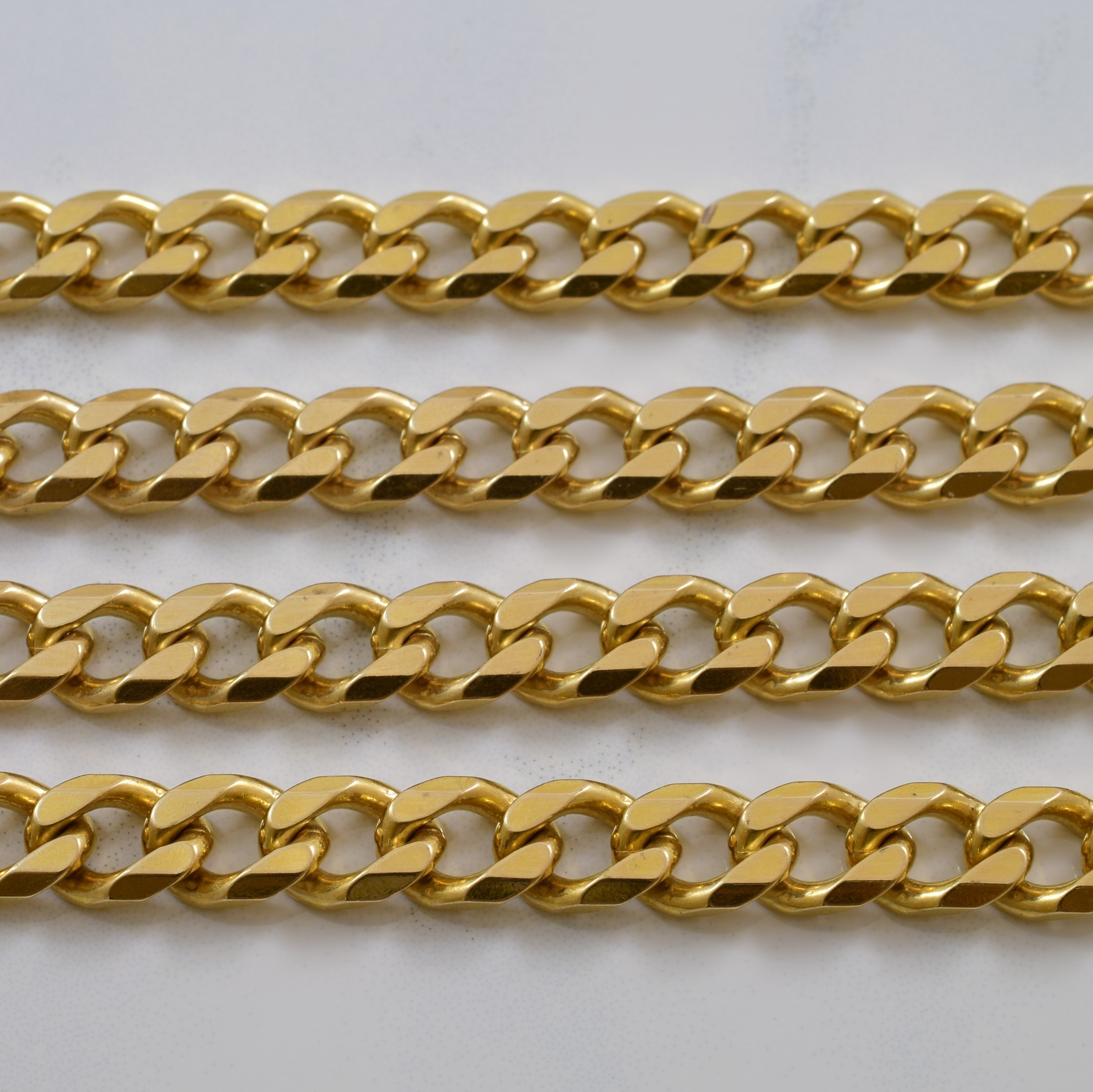 10k Yellow Gold Curb Chain | 22.75" |