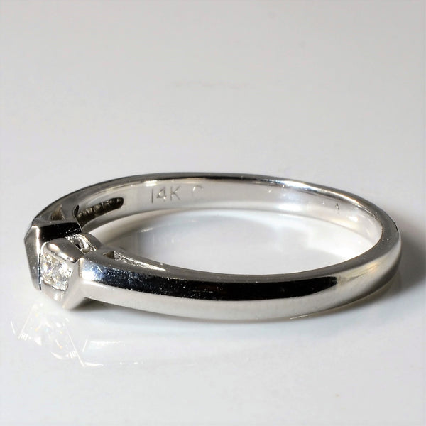 Double Diamond Nesting Band | 0.03ctw | SZ 7.75 |