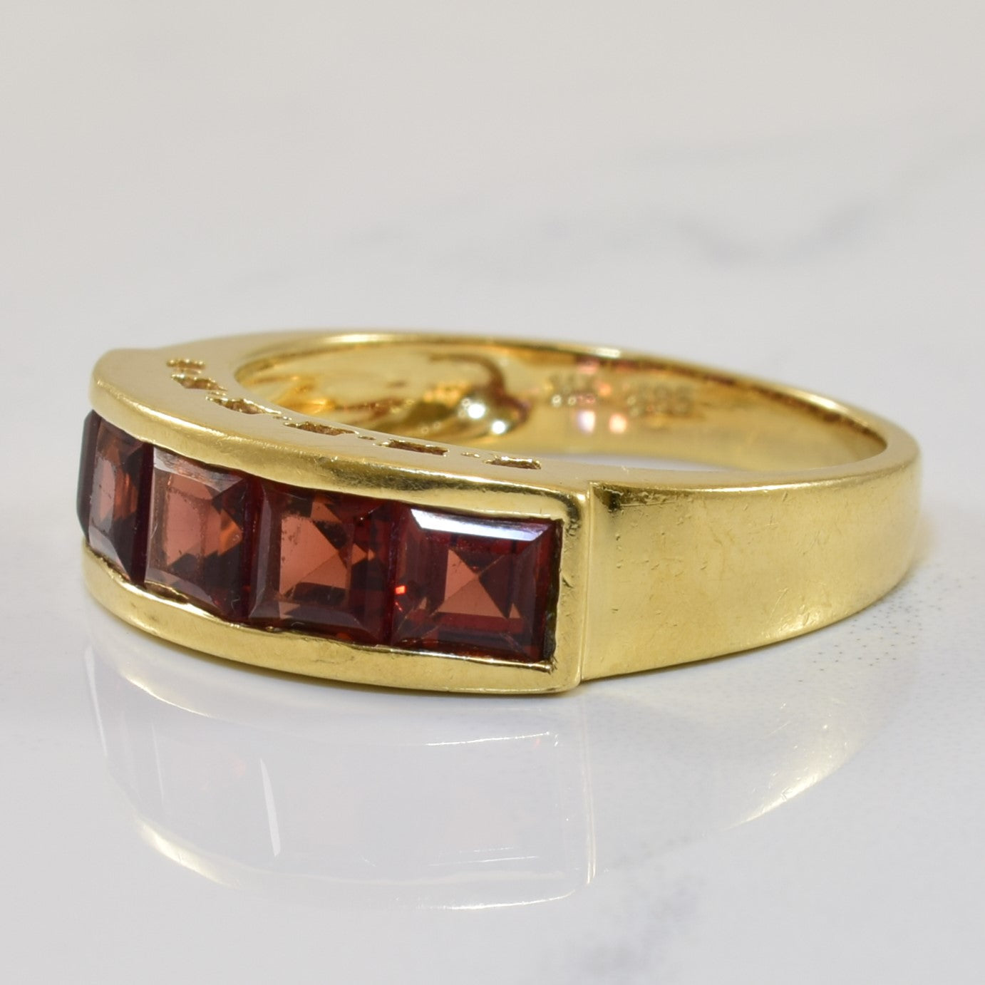Channel Set Garnet Ring | 2.00ctw | SZ 7.25 |