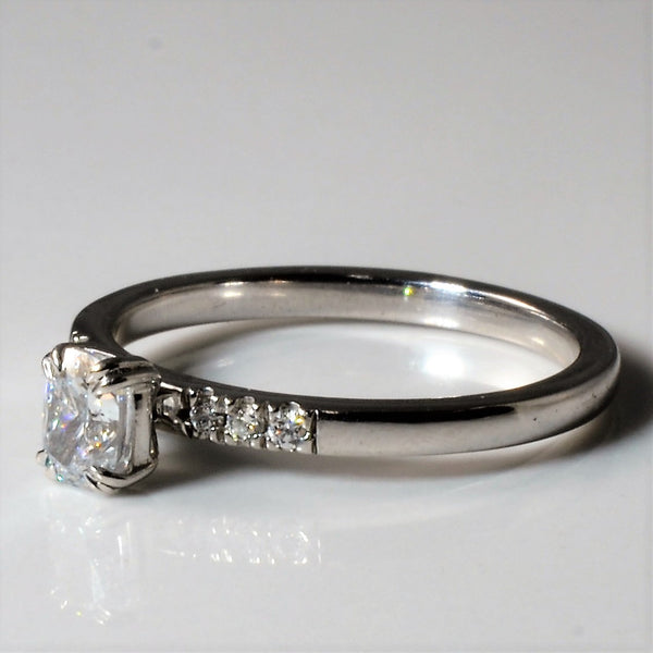 Cushion Cut Diamond Engagement Ring | 0.44ctw | SZ 6.25 |