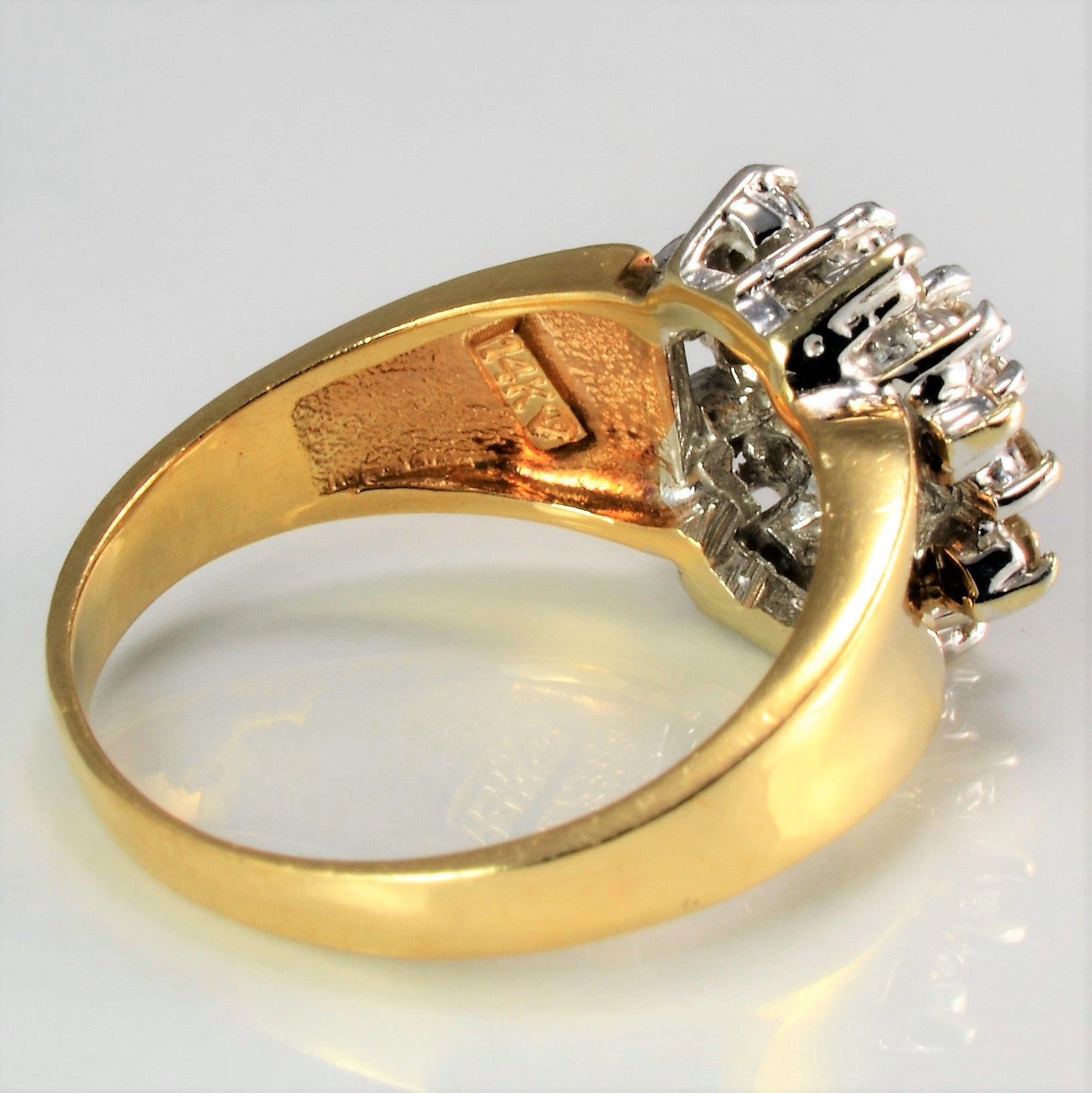 Cluster Diamond Ring | 0.35 ctw, SZ 6.25 |