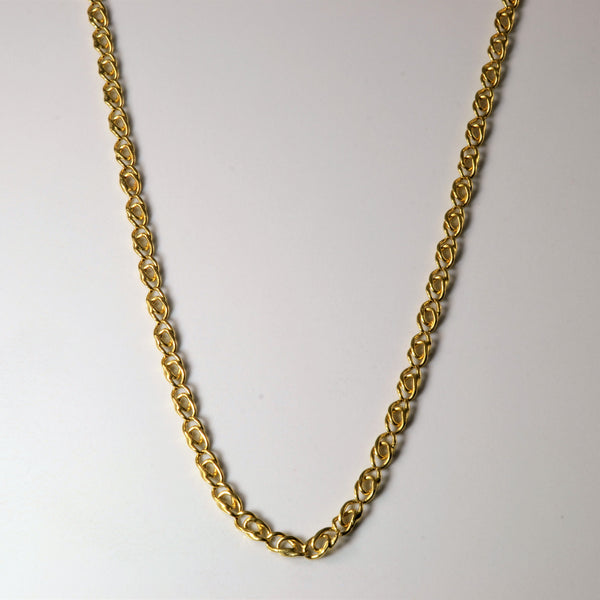 18k Yellow Gold Parallel Chain | 26