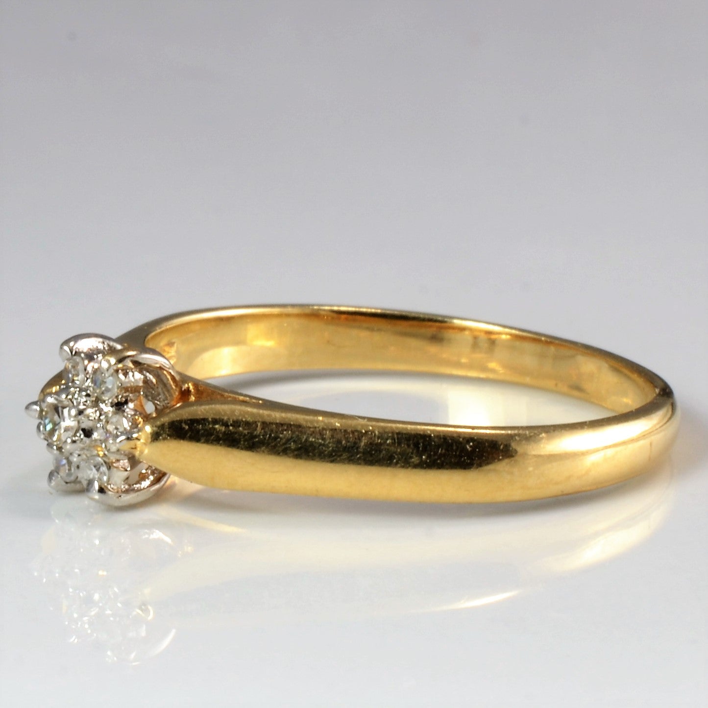 Cluster Diamond Ring | 0.05 ctw, SZ 7.75 |