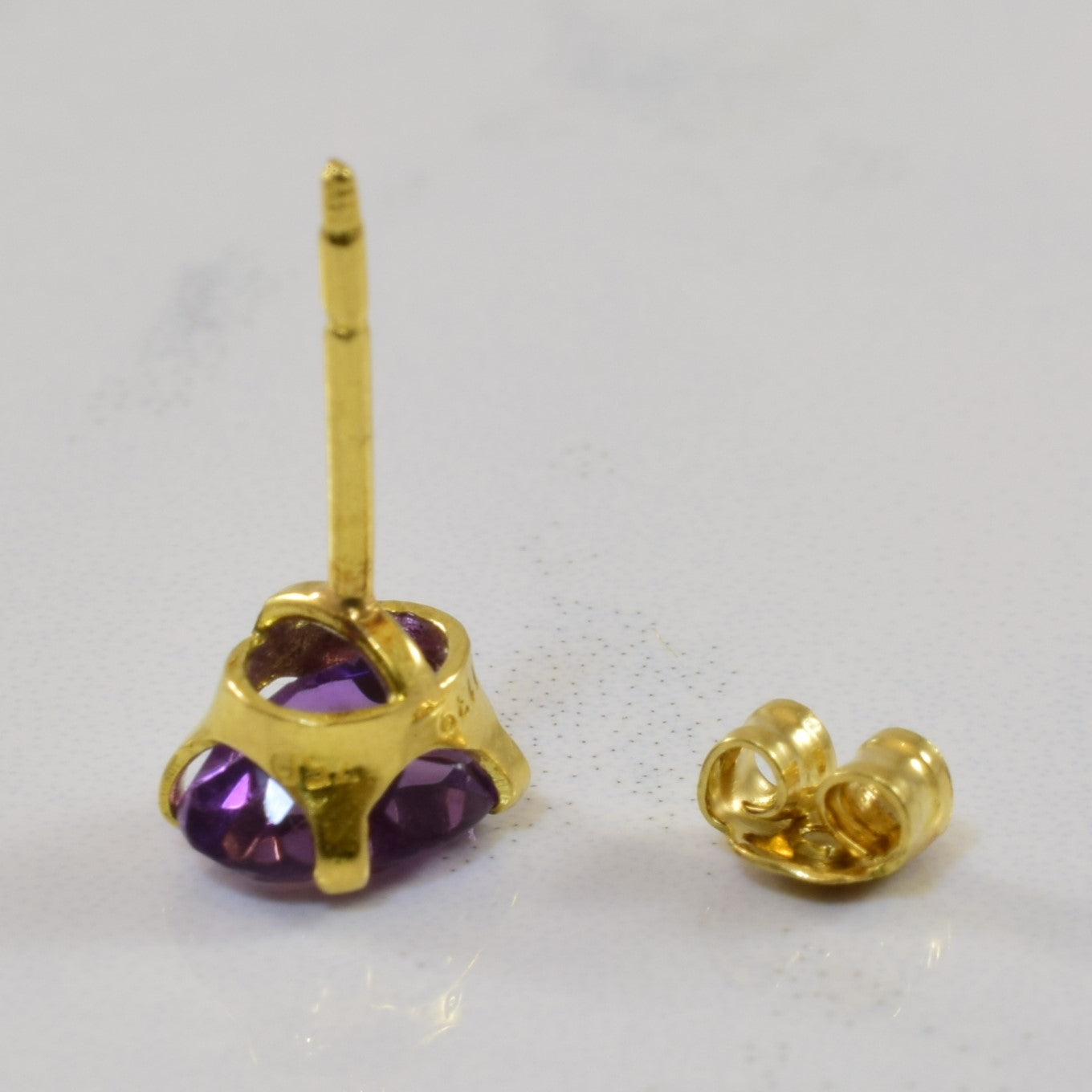 Amethyst Stud Earrings | 1.30ctw |