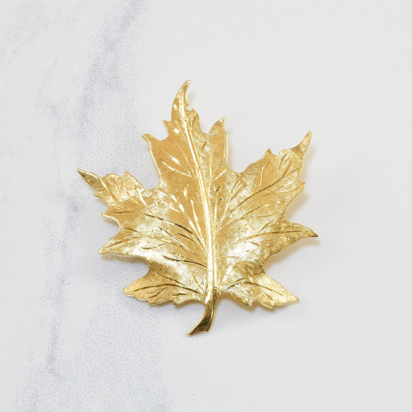 'Birks' Maple Leaf Pin |