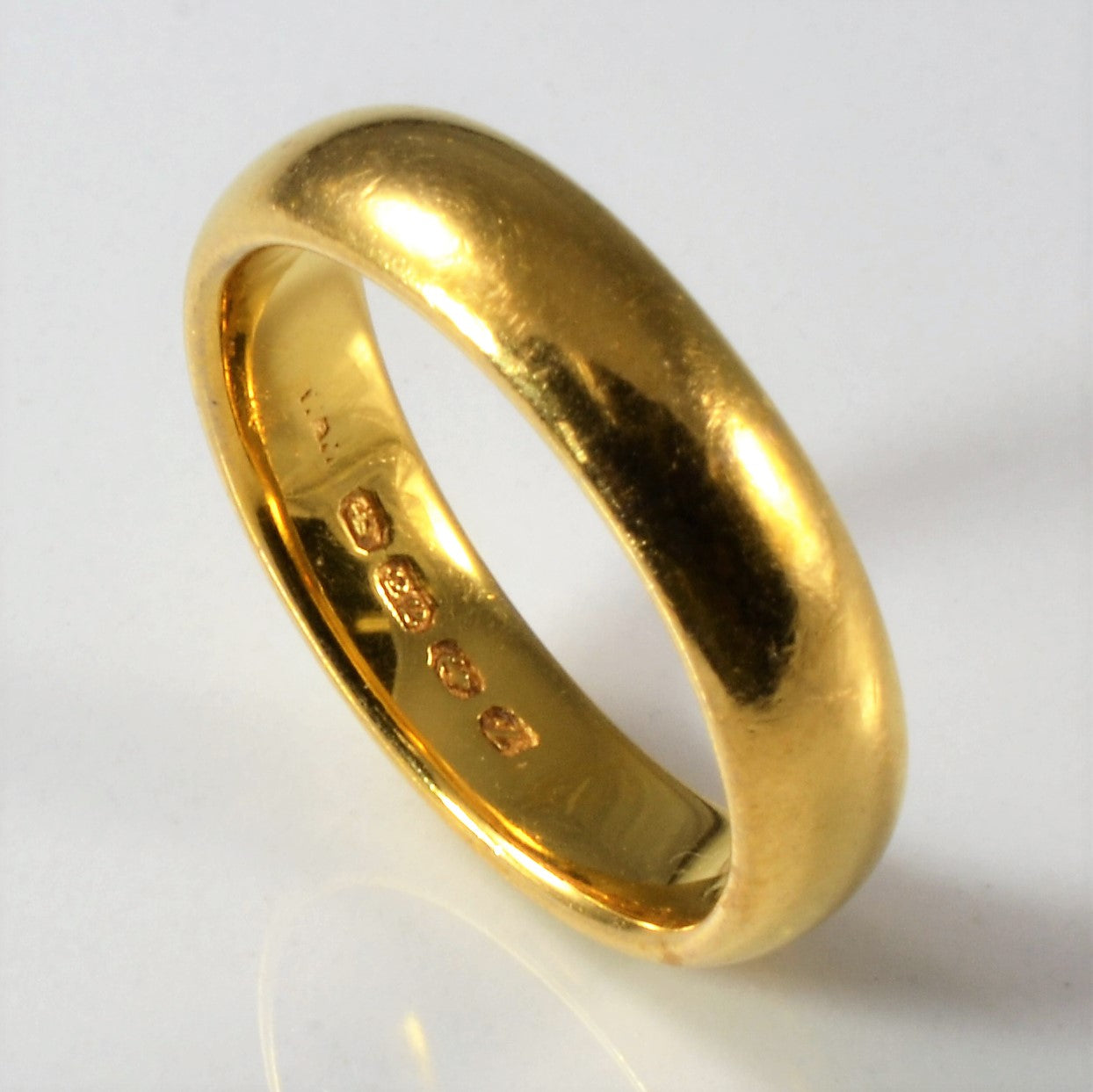 Heavy Yellow Gold Band | SZ 7.25 |