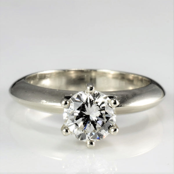 Six Prong Solitaire Diamond Engagement Ring | 0.94 ct, SZ 5.75 |