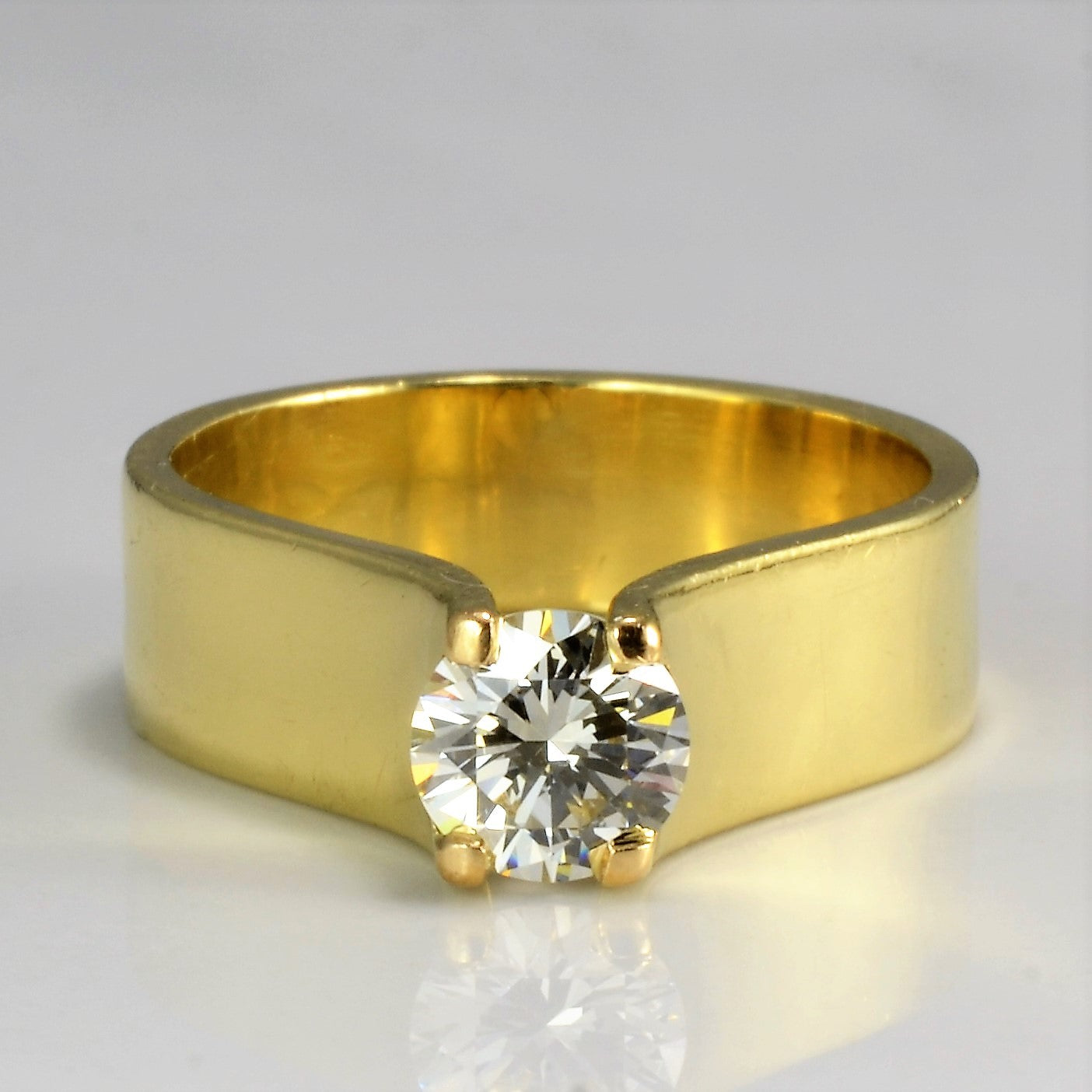 Solitaire Diamond Engagement Ring | 0.68 ct, SZ 6.5 |