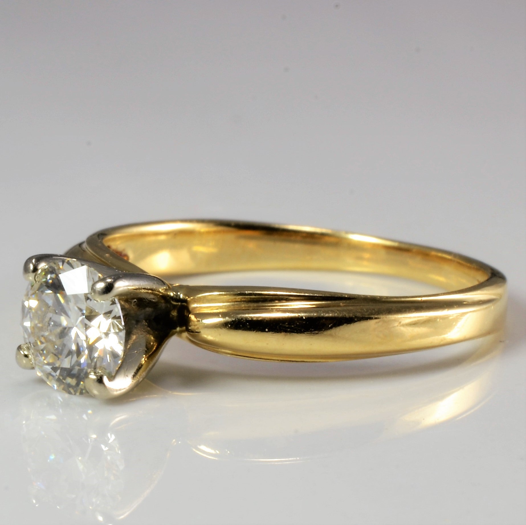 Solitaire Diamond Engagement Ring | 0.57 ct, SZ 5.75 |