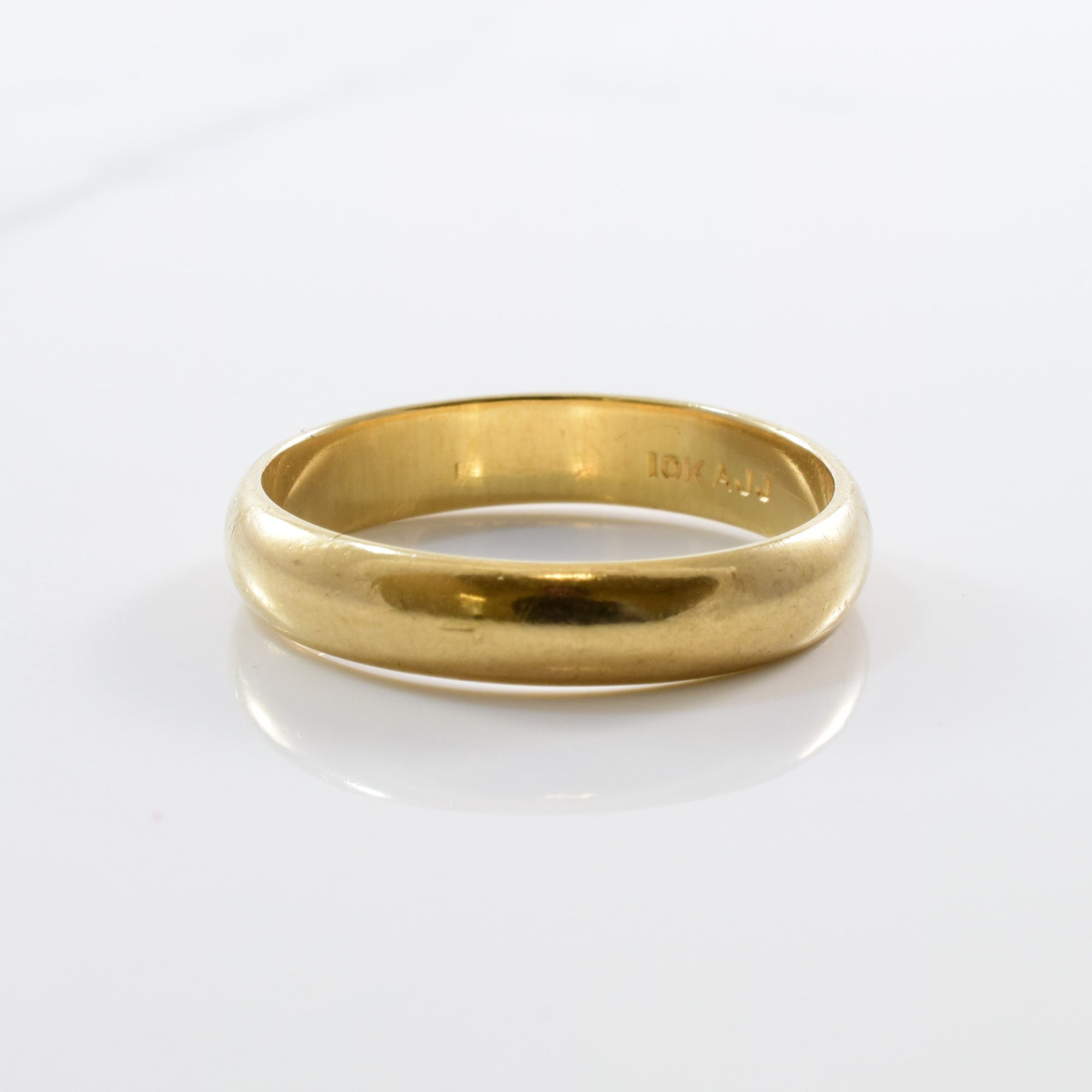 Classic Yellow Gold Band | SZ 7 |