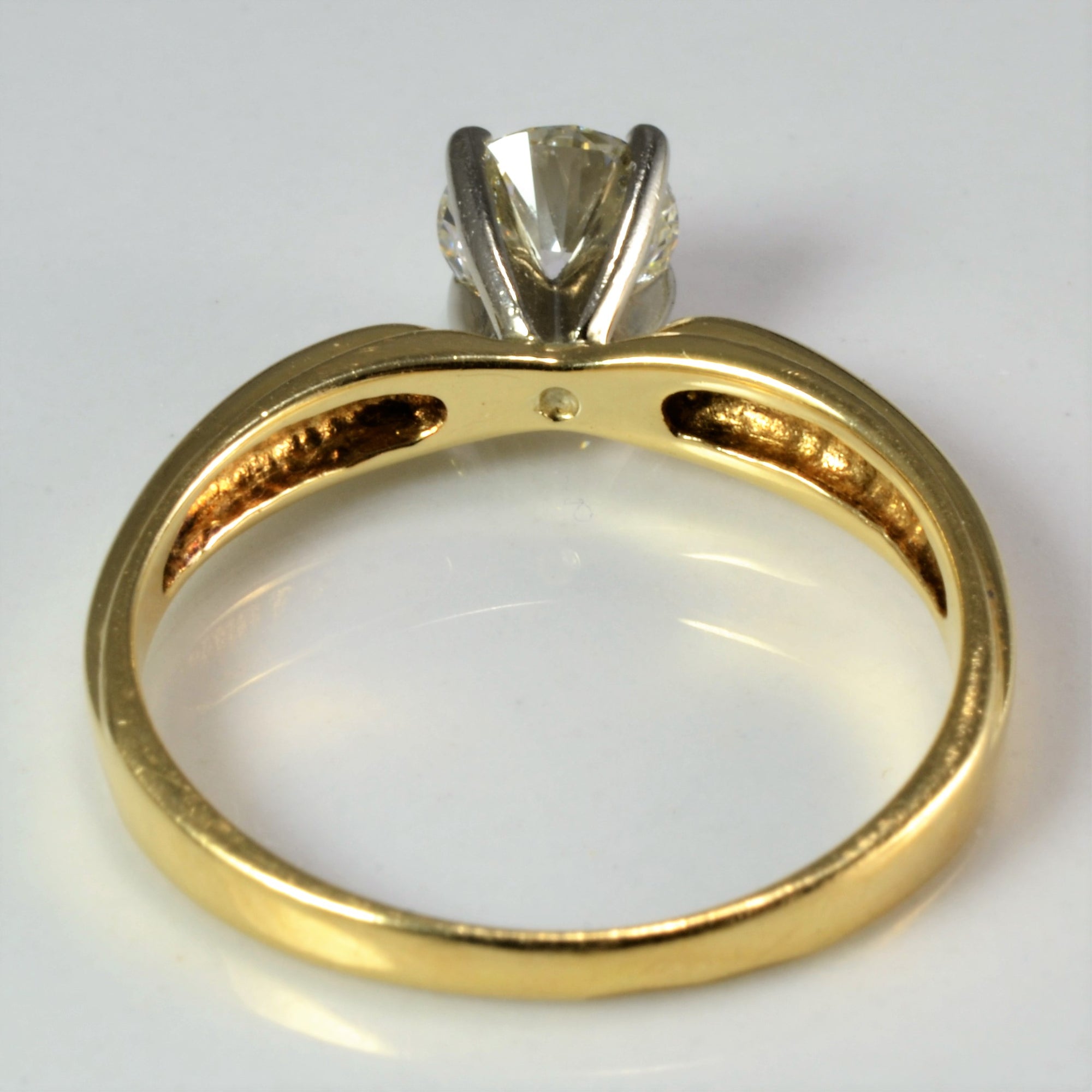 Solitaire Diamond Engagement Ring | 0.57 ct, SZ 5.75 |