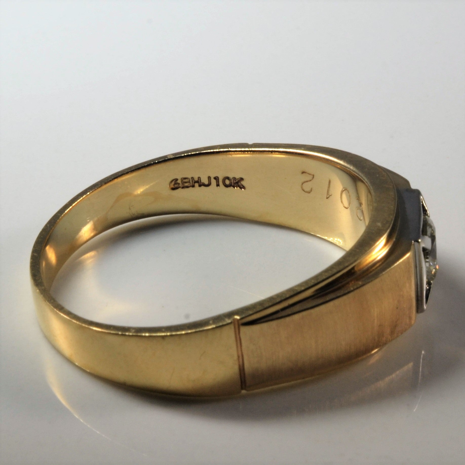 Bague solitaire en diamant | 0,50 ct | Taille 13,25 | 