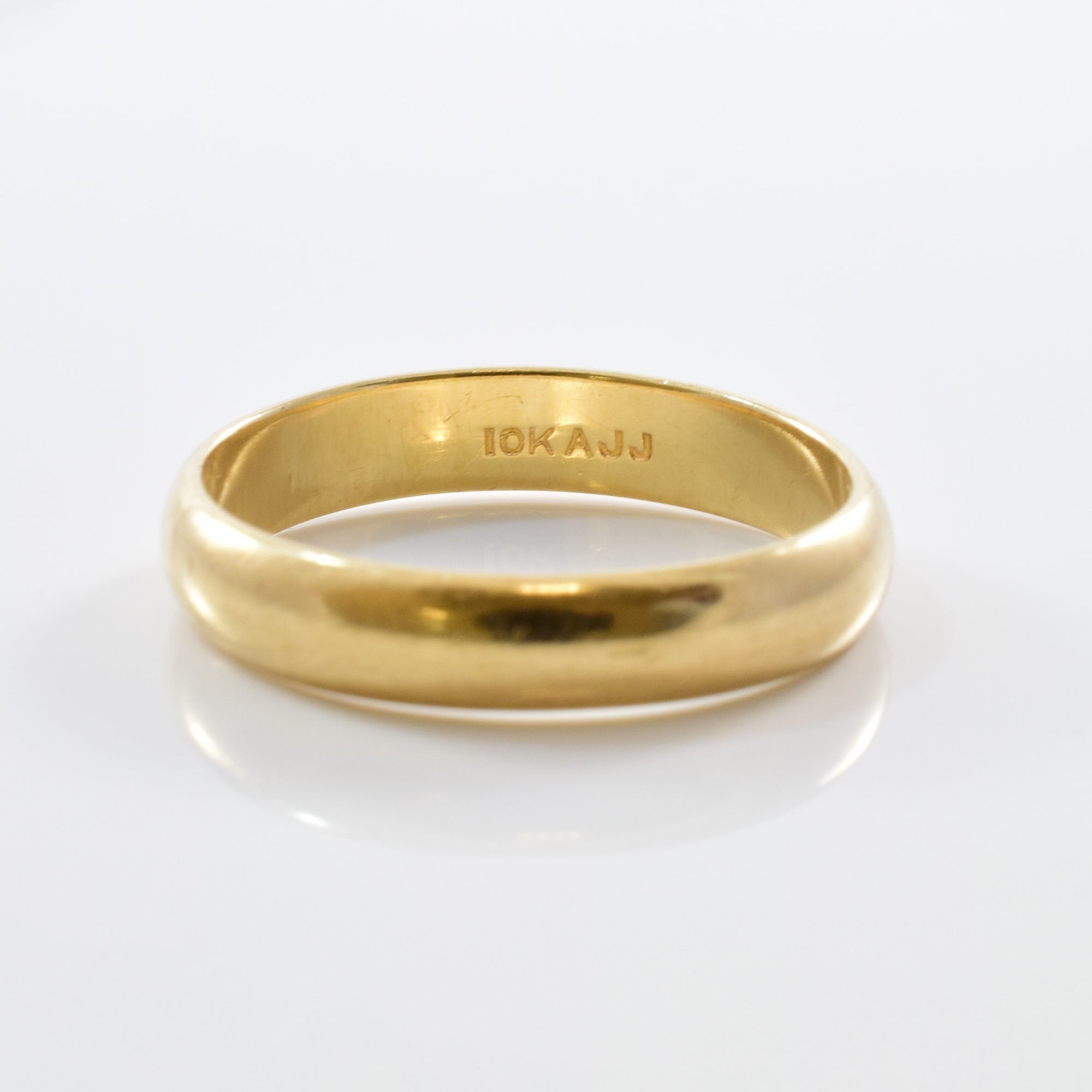 Classic Yellow Gold Band | SZ 7 |