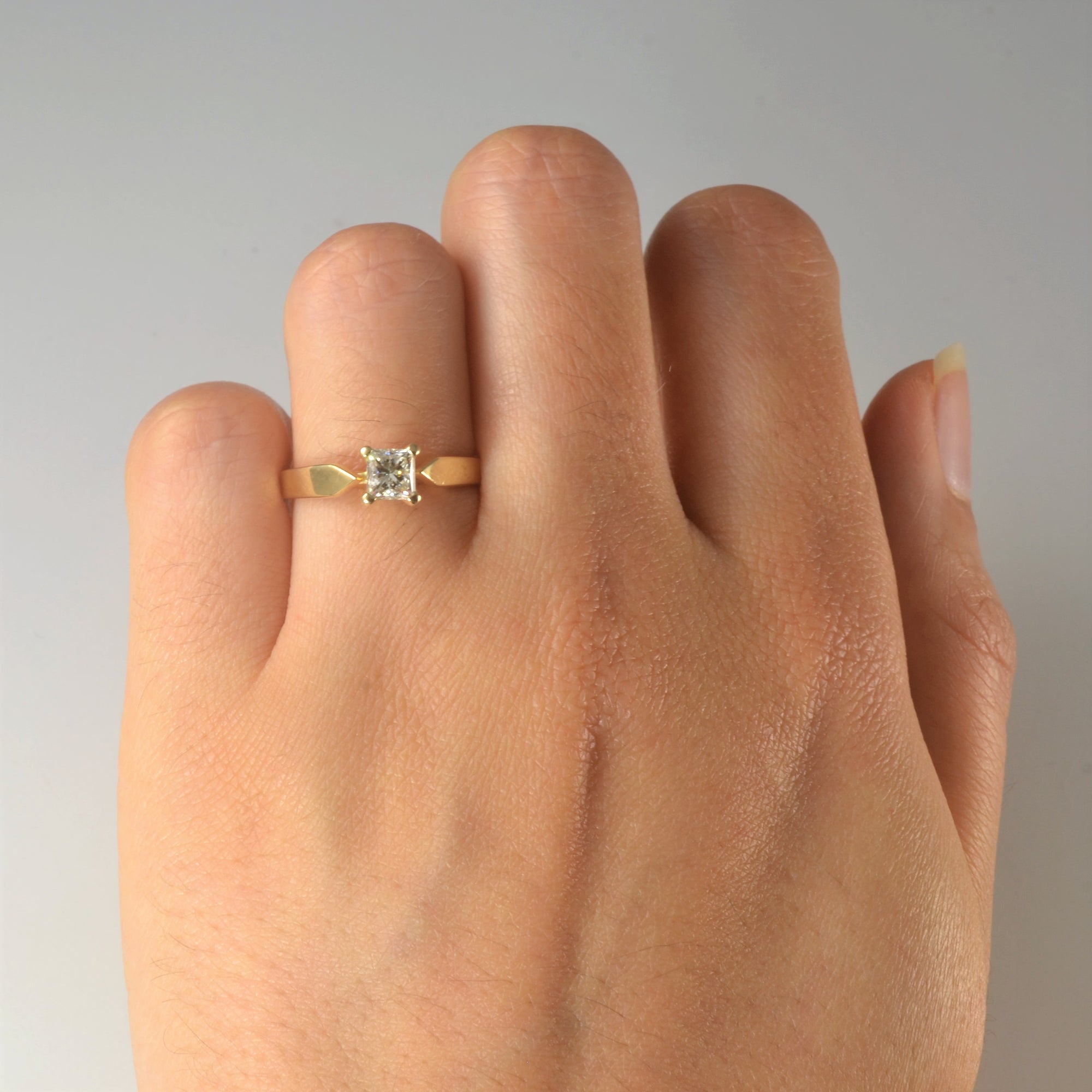 Princess Diamond Engagement Ring | 0.54ct | SZ 6 |