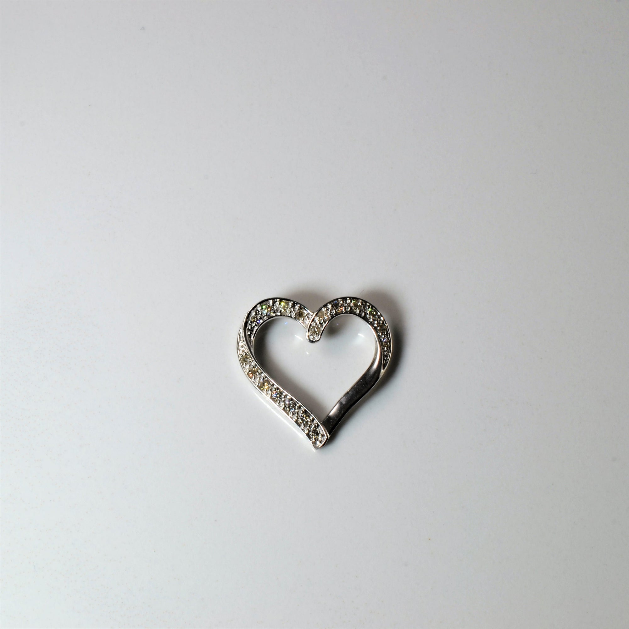 Diamond Heart Pendant | 0.09ctw |
