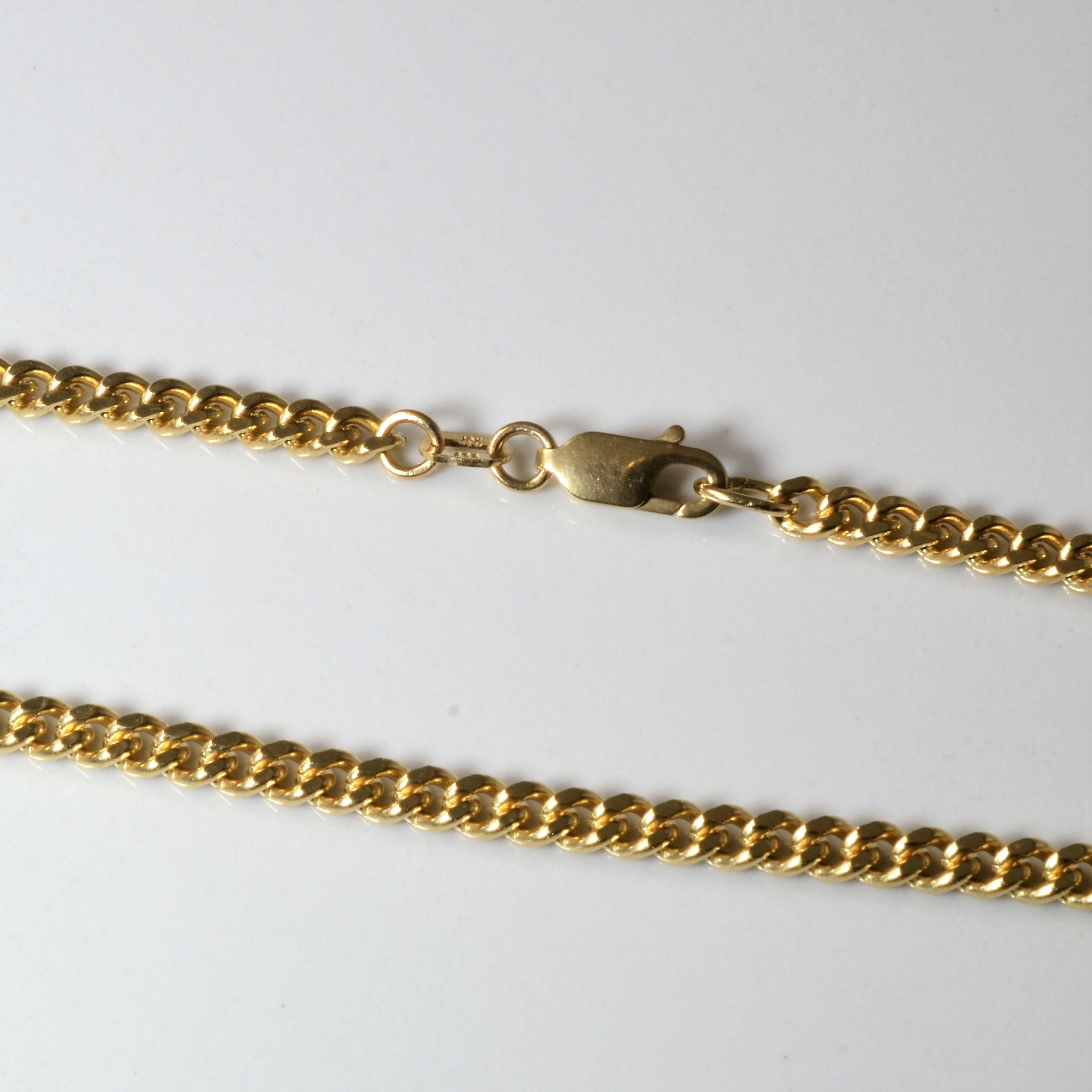 10k Yellow Gold Curb Chain | 28" |