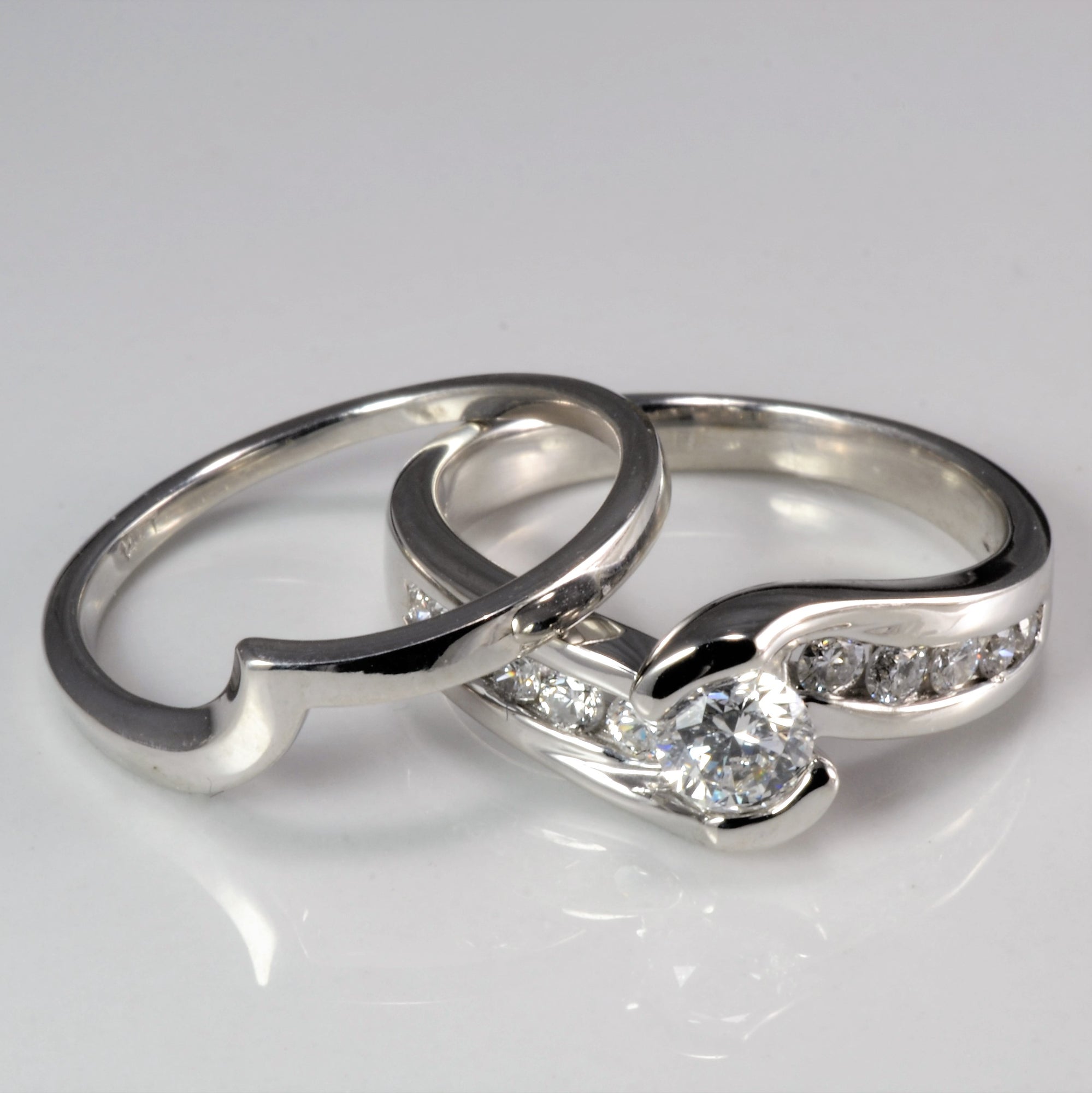Bypass Channel Diamond Engagement Ring | 0.50 ctw, SZ 5.5 |