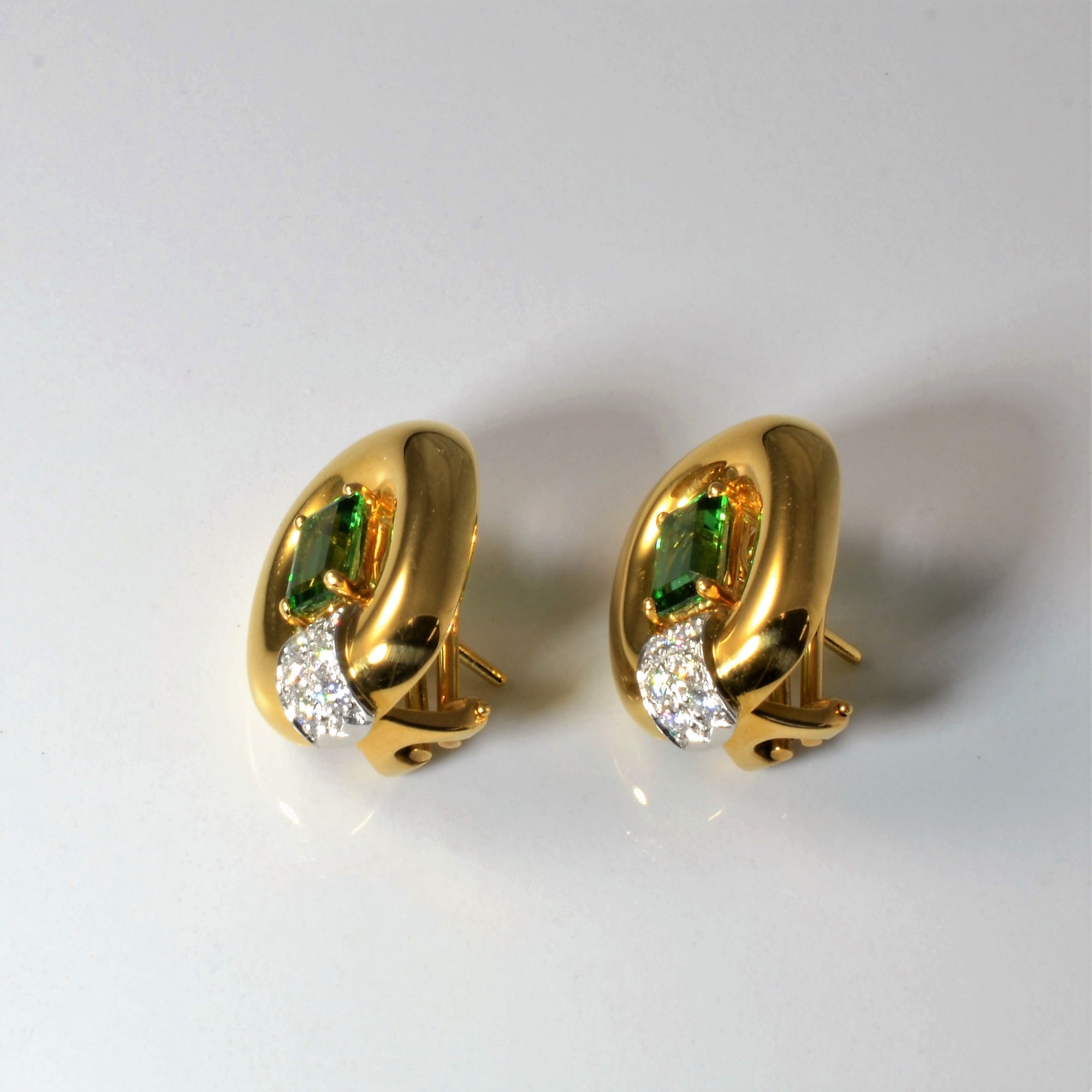 'Cavelti' Tourmaline & Diamond Earrings/Pendant Set | 6.79ctw | 0.62ctw |