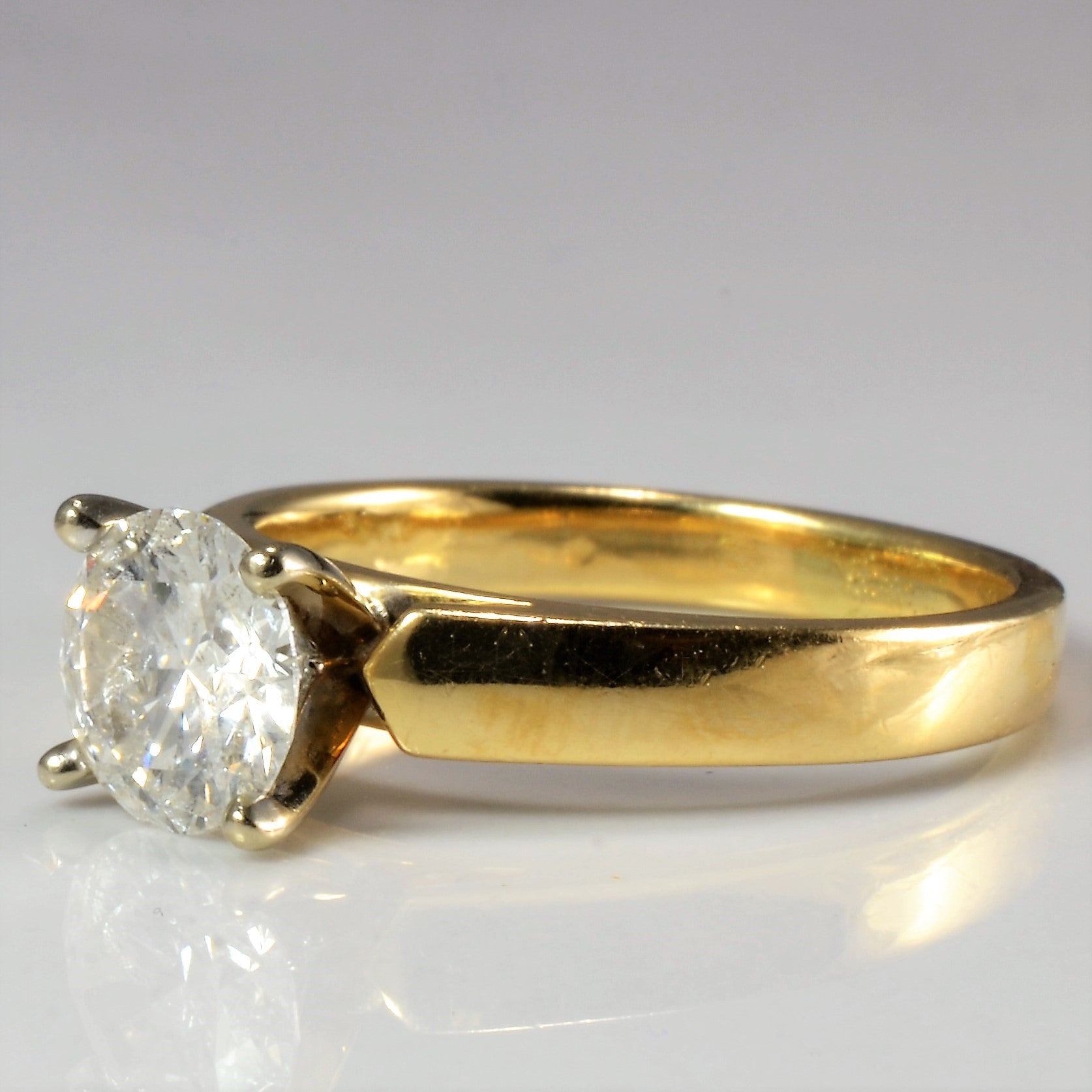 Prong Set Solitaire Diamond Engagement Ring | 1.15 ct, SZ 6.5 |