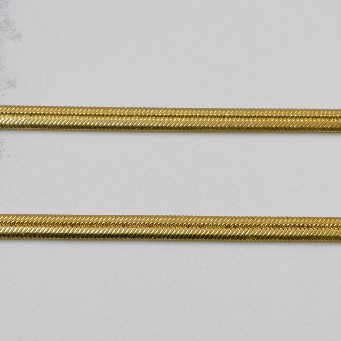 14k Yellow Gold Herringbone Chain | 18" |