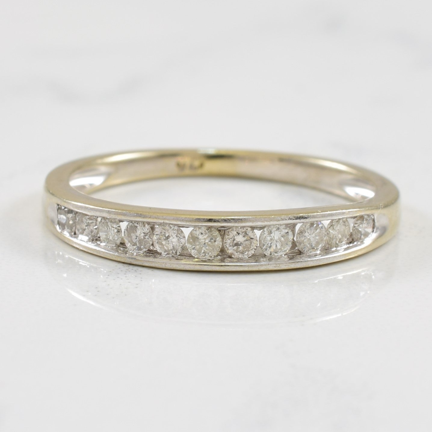 Channel Set Diamond Ring | 0.22ctw | SZ 6 |