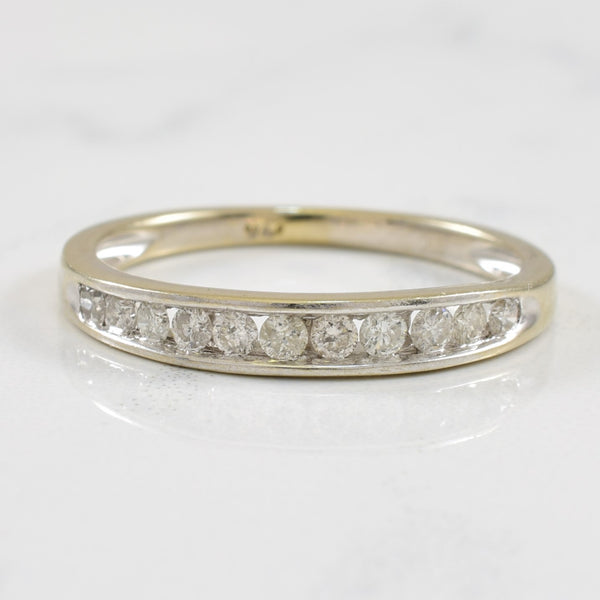 Channel Set Diamond Ring | 0.22ctw | SZ 6 |