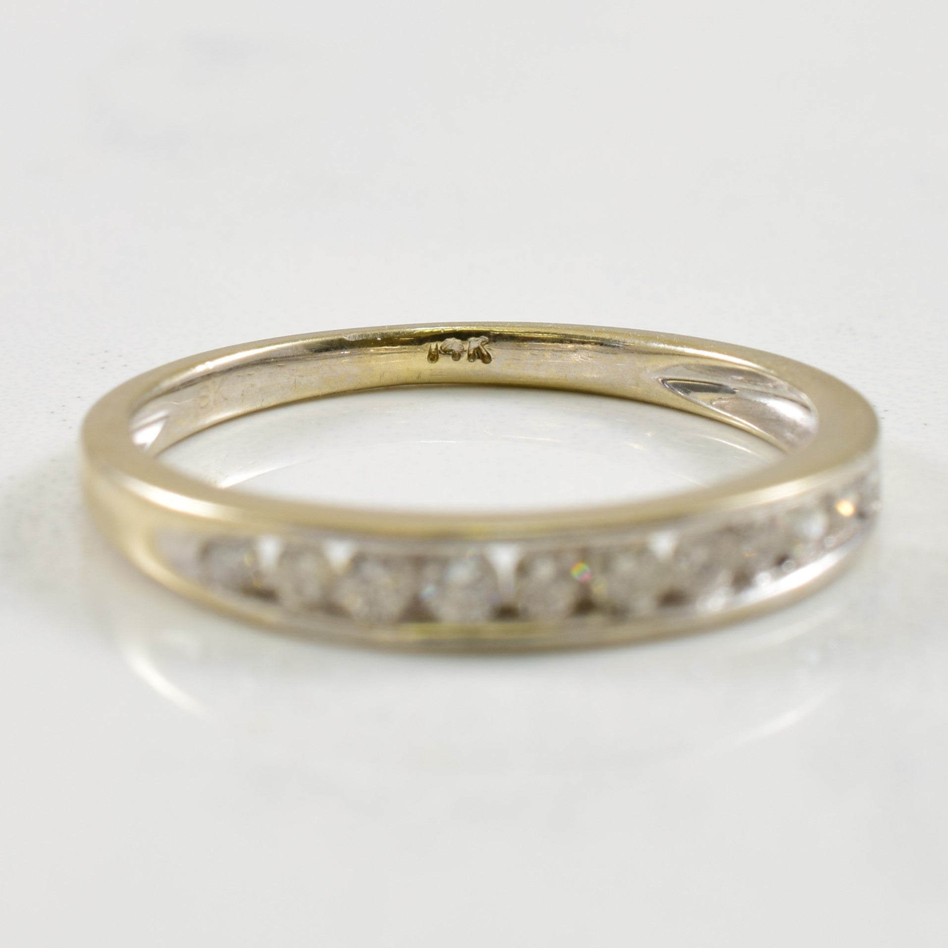 Channel Set Diamond Ring | 0.22ctw | SZ 6 |