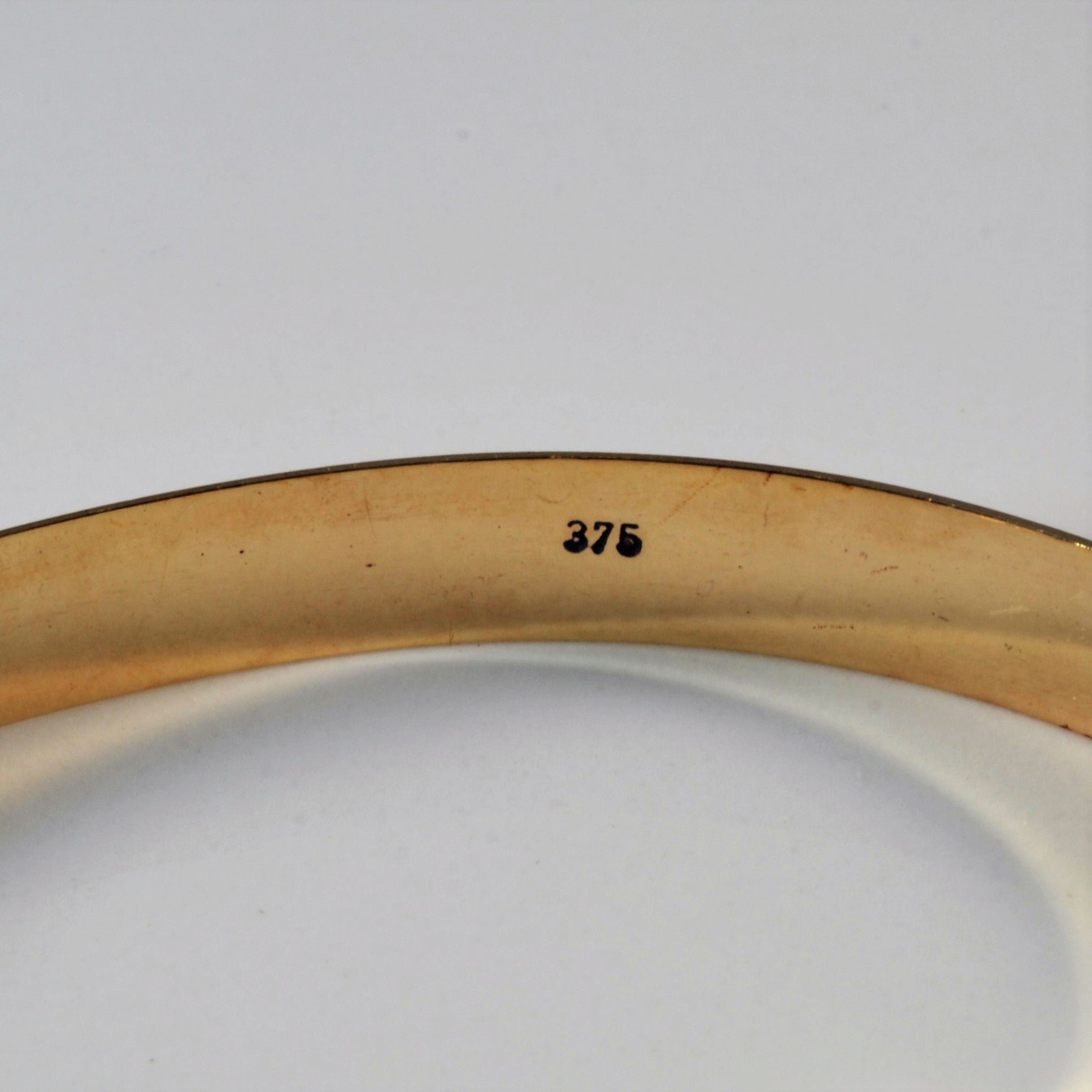 Solid Flat Wire Bangle | 8