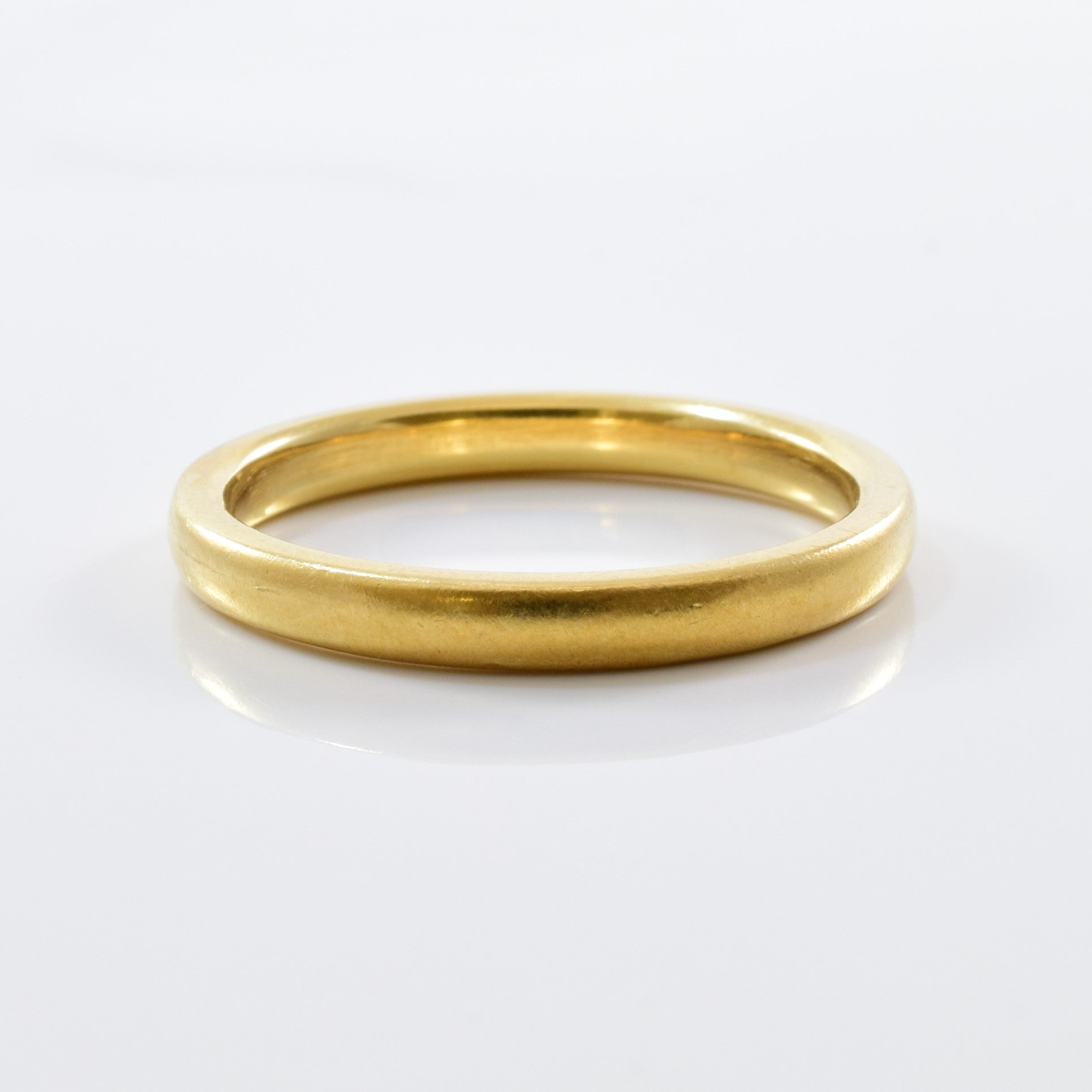 1850s Yellow Gold Band | SZ 7.25 |