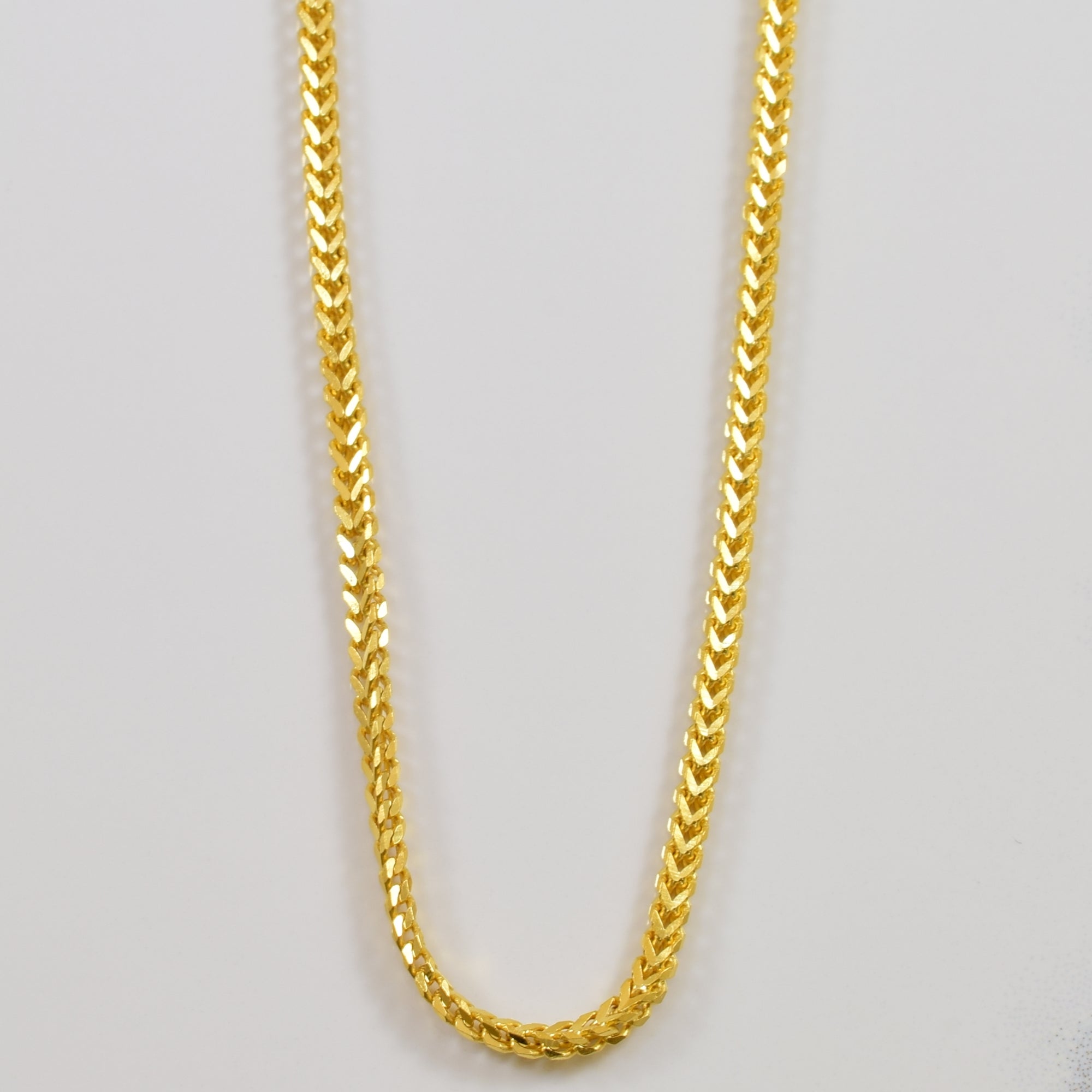 22k Yellow Gold Snake Chain | 18