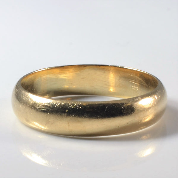 1970s Yellow Gold Band | SZ 8 |