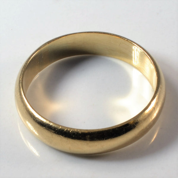 1970s Yellow Gold Band | SZ 8 |