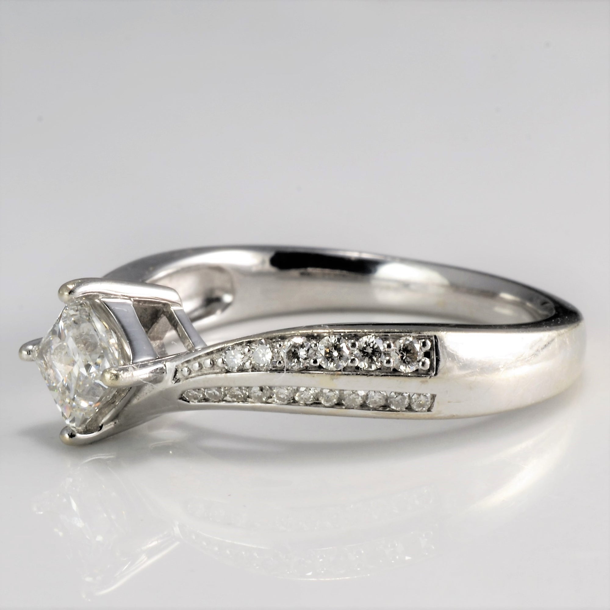 Bypass Diamond Engagement Ring | 0.93 ctw, SZ 7.25 |