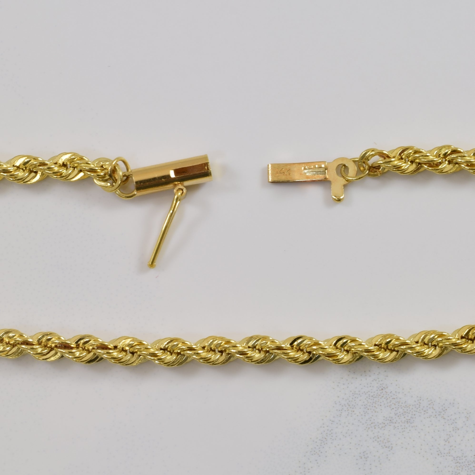 14k Yellow Gold French Rope Chain | 30" |